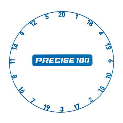 Precise 180 Dartboard Number Ring (Various Colours)