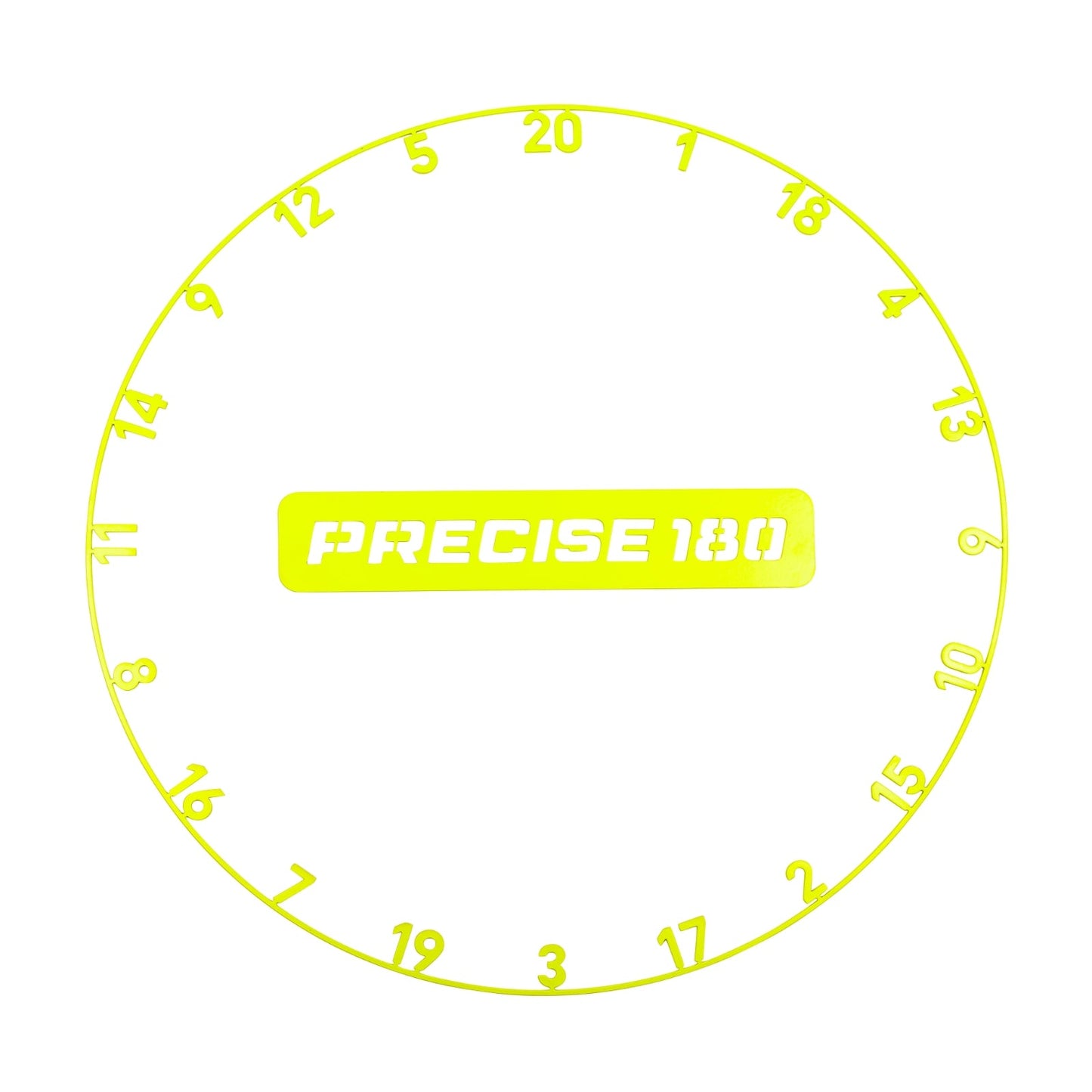 Precise 180 Dartboard Number Ring (Various Colours)