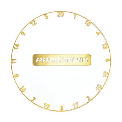 Precise 180 Dartboard Number Ring (Various Colours)
