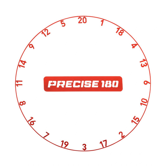 Precise 180 Dartboard Number Ring (Various Colours)