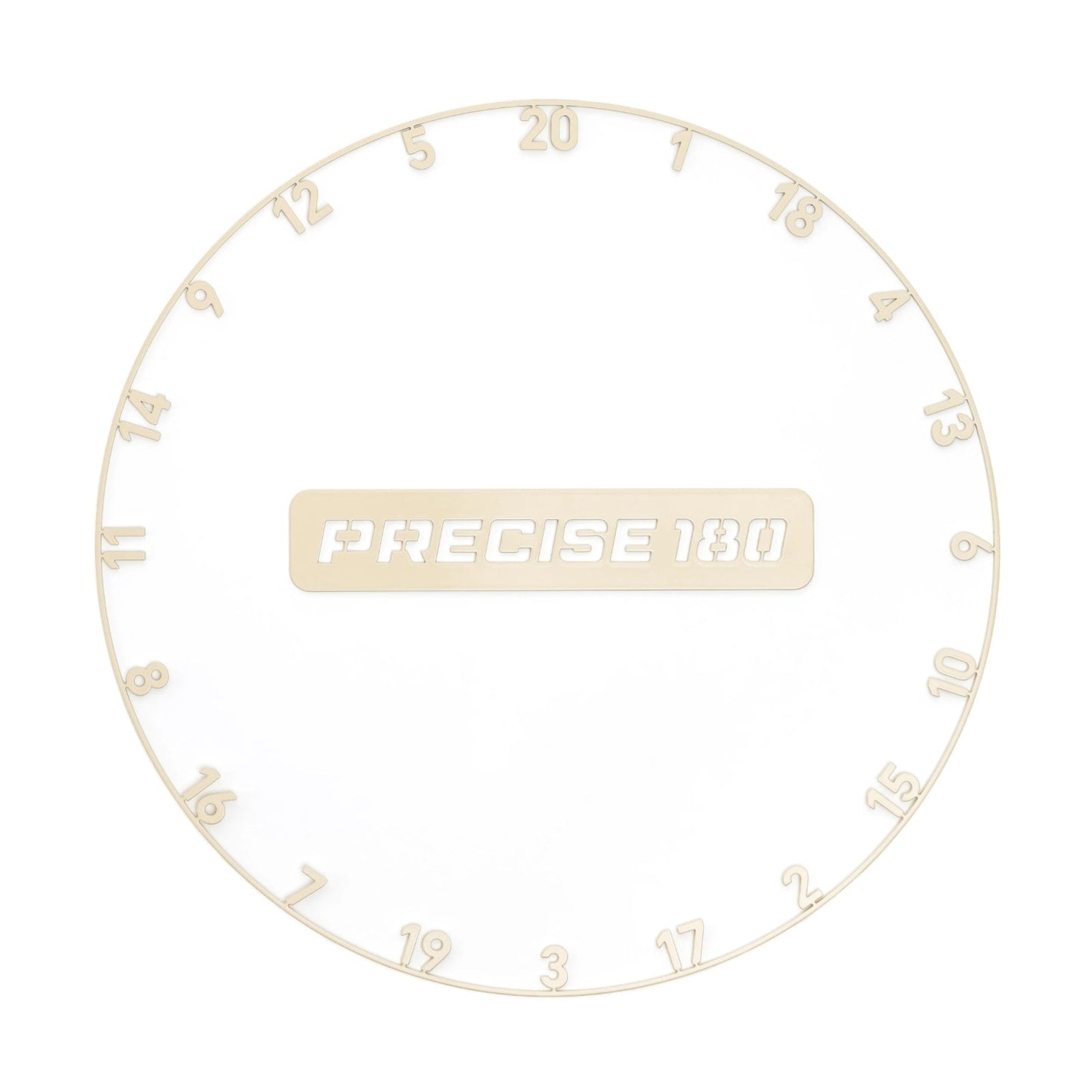 Precise 180 Dartboard Number Ring (Various Colours)