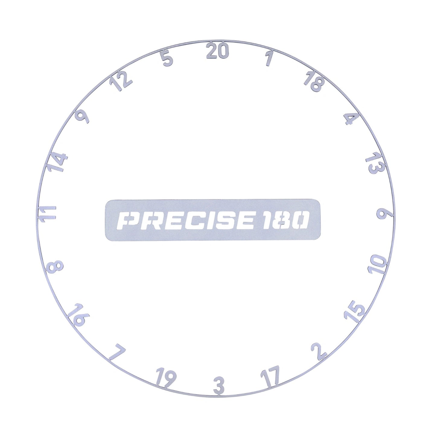 Precise 180 Dartboard Number Ring (Various Colours)