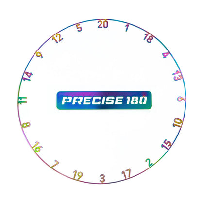 Precise 180 Dartboard Number Ring (Various Colours)