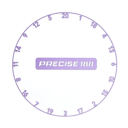 Precise 180 Dartboard Number Ring (Various Colours)