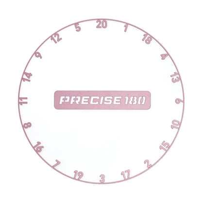 Precise 180 Number Ring Rebel Rose