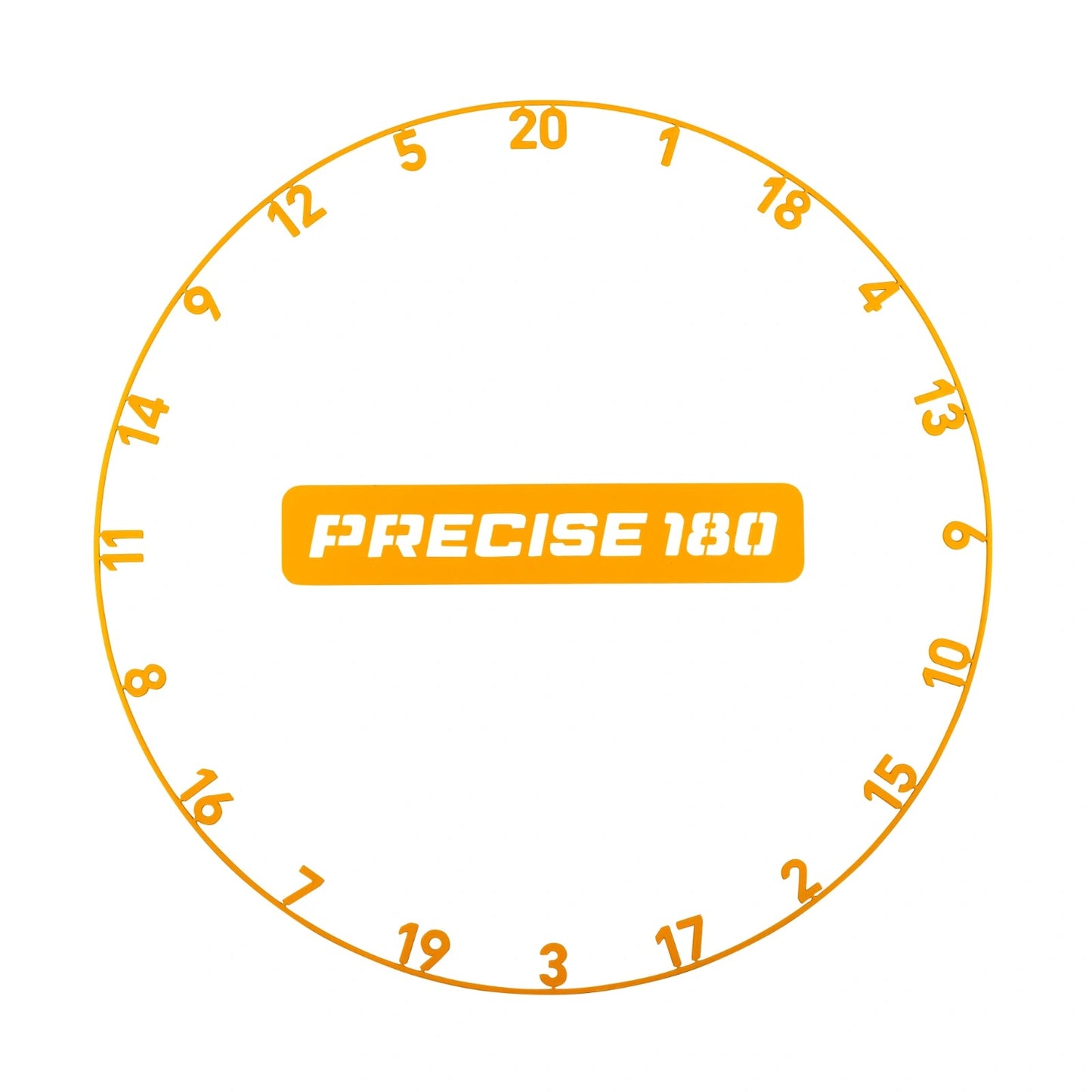 Precise 180 Dartboard Number Ring (Various Colours)