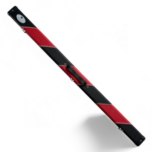 Pegasus Red & Black Aluminium (Halo Style) ¾ Cue Case
