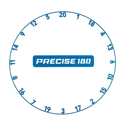 Precise 180 Number Ring Artic Blue