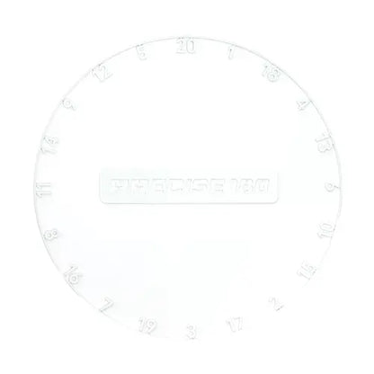 Precise 180 Number Ring Classic White