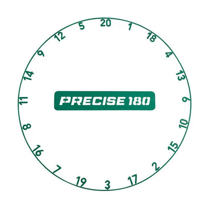 Precise 180 Number Ring Hunting Green