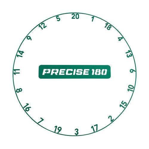 Precise 180 Number Ring Hunting Green