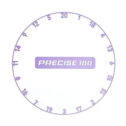 Precise 180 Number Ring Purple Pulse