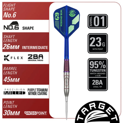 Target Japan Rising Sun Darts Set