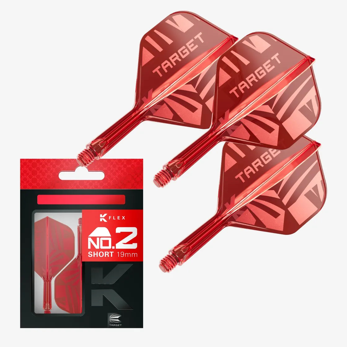 Target K-Flex Flight Red No2 Short