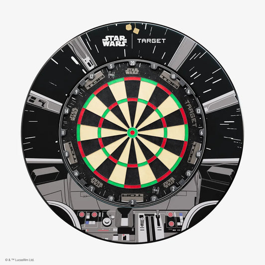 Star Wars Millennium Falcon Dartboard and Surround Bundle