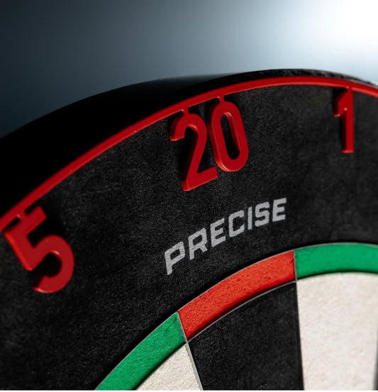 Precise 180 Number Ring Inferno Red