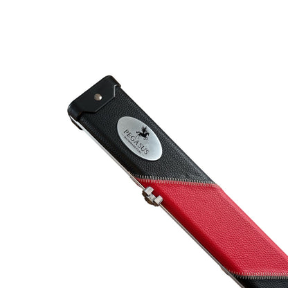 Pegasus Red & Black Aluminium (Halo Style) ¾ Cue Case