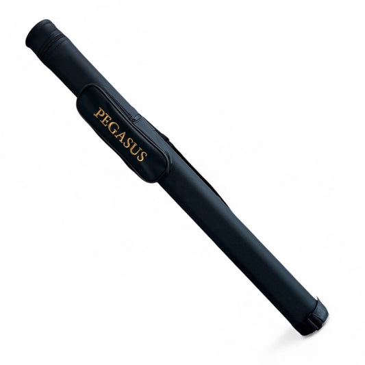 American Style Hard Black Tubular Cue Case (Centre Jointed)